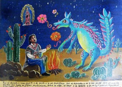Нагуали и другие чудеса в сюжетах мексиканских ретабло 34